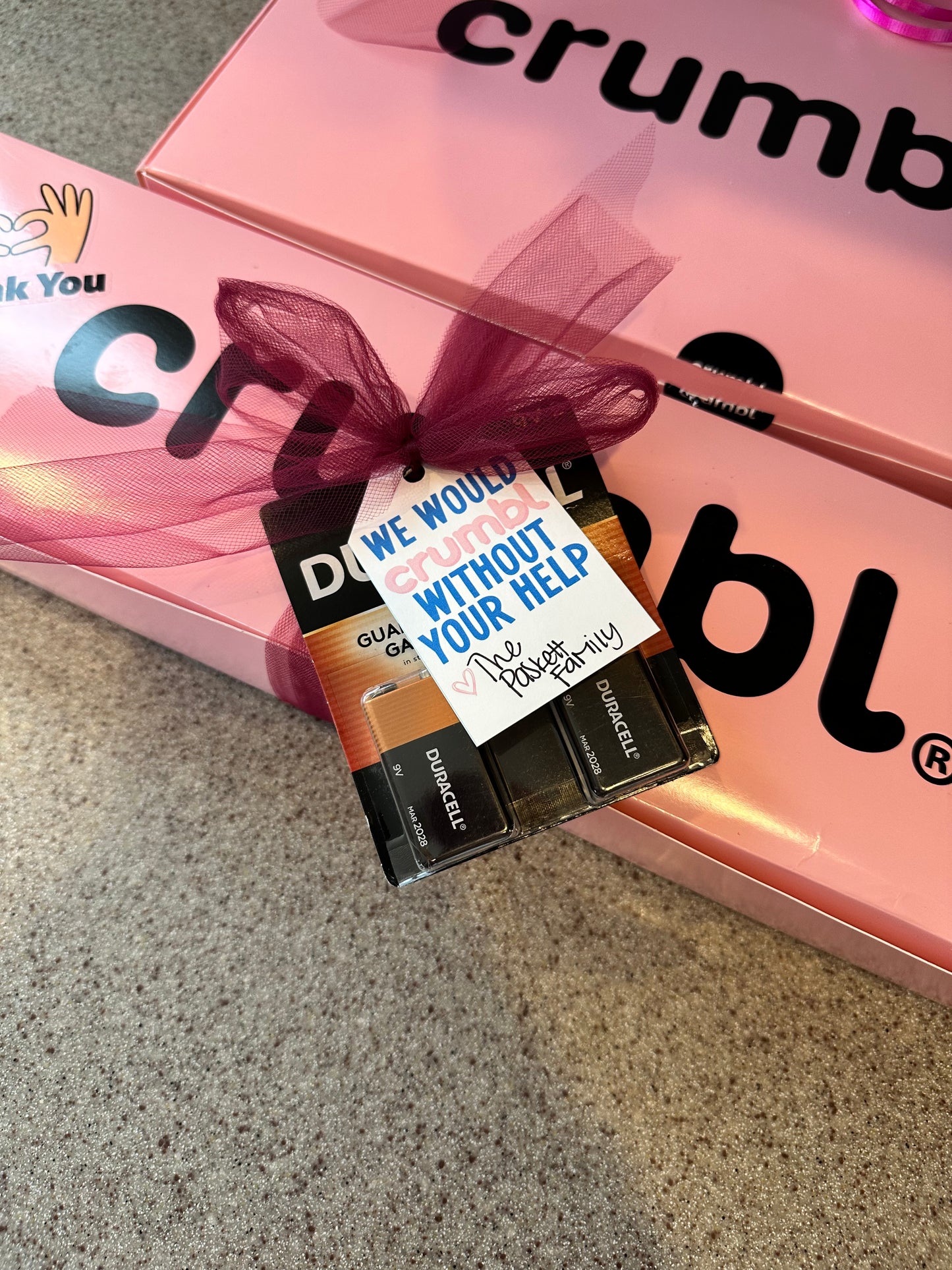 FREE Crumbl Thank You Tag Download