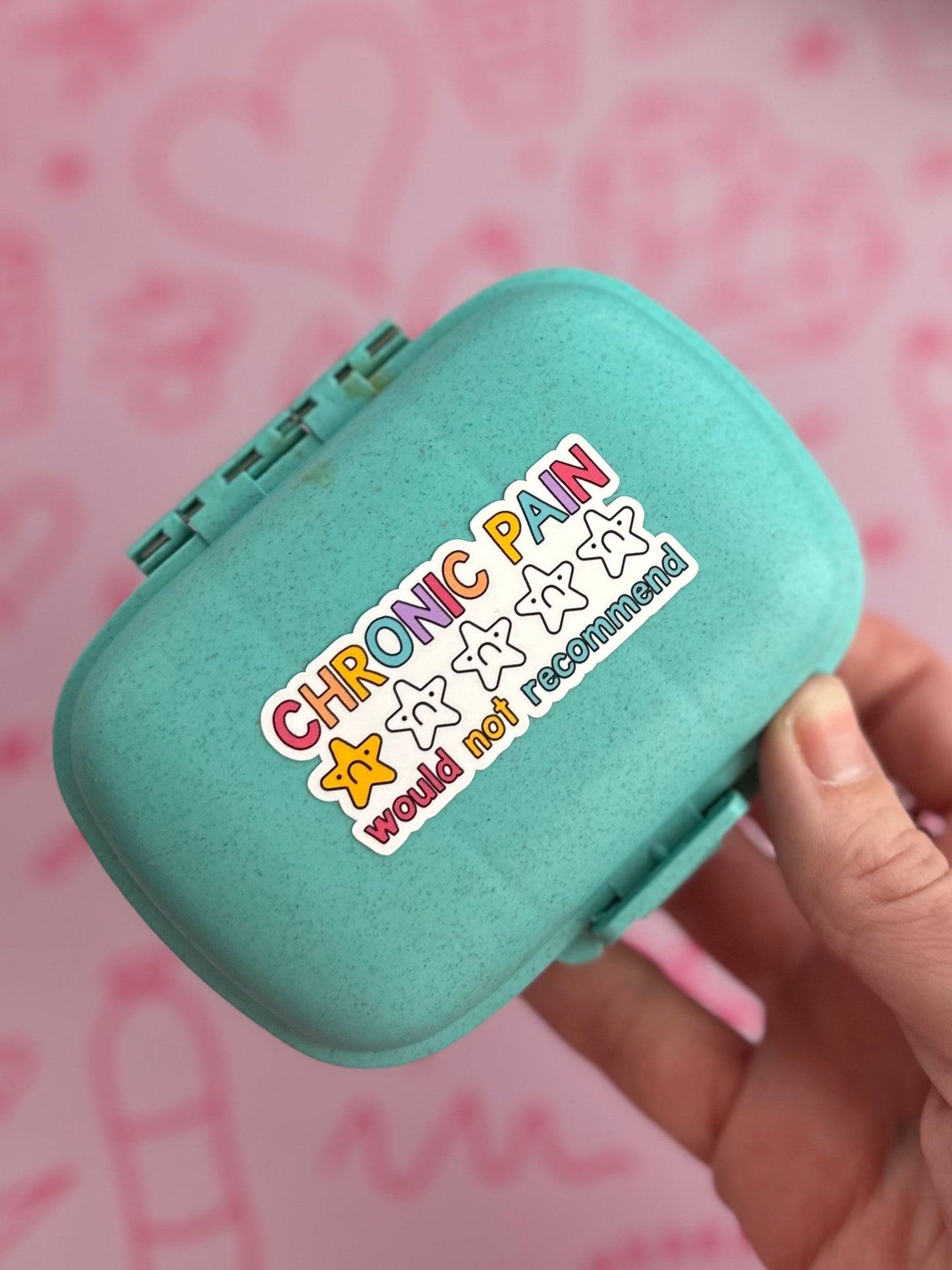 Chronic Pain Would Not Recommend Waterproof Sticker