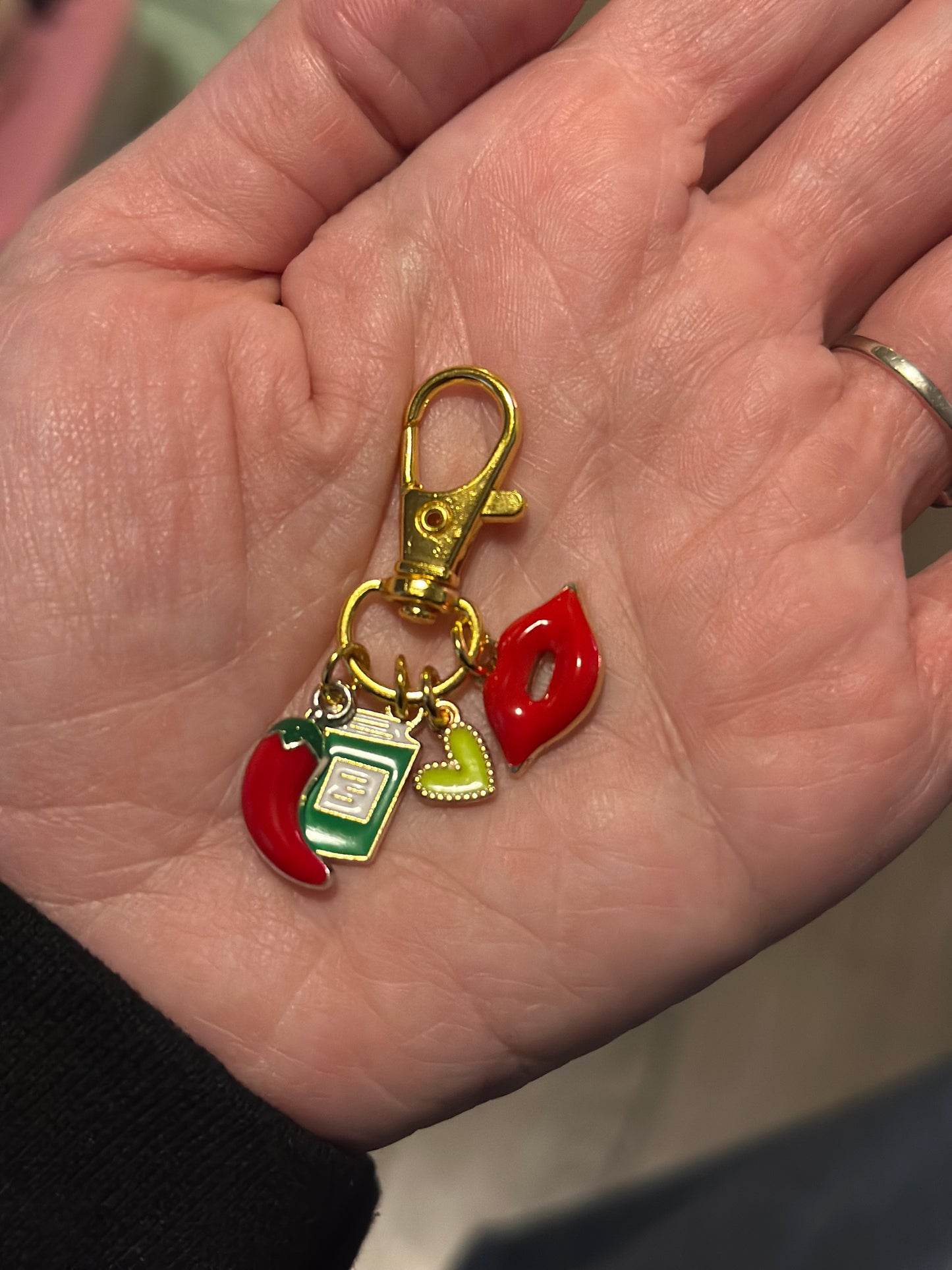 Spicy Book Bag Key Charm Set - Customizable!