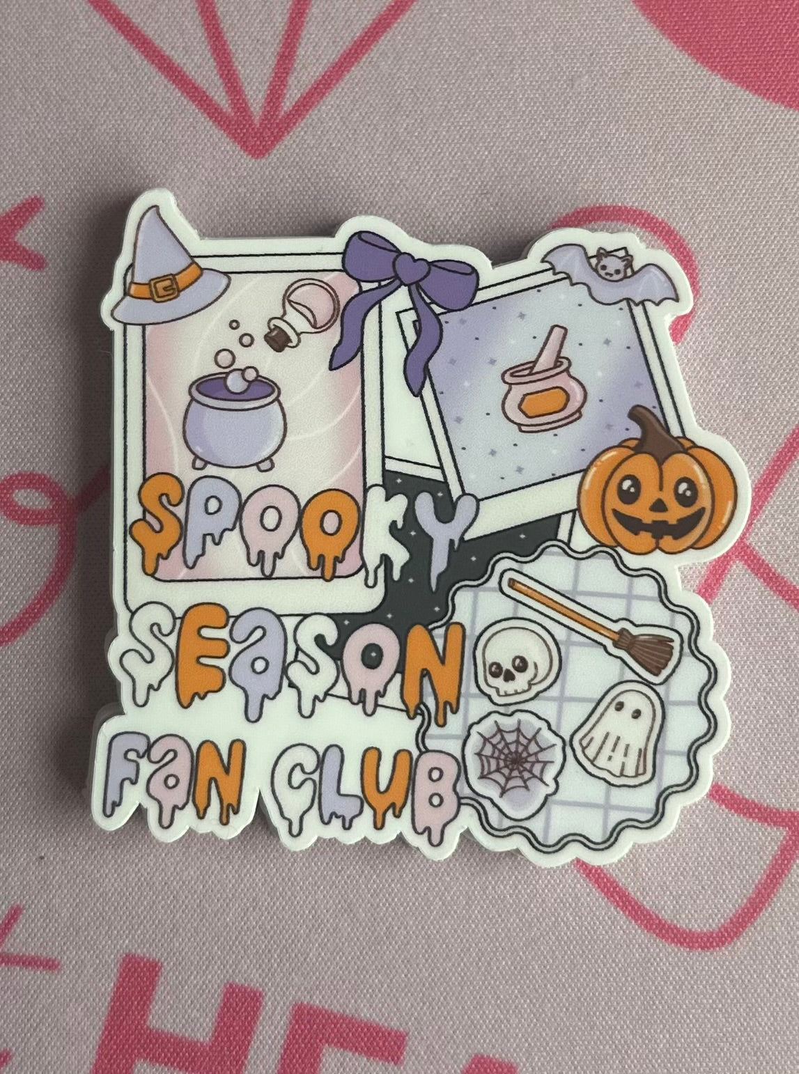 Spooky Season Fan Club Sticker