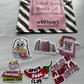 Bookish Babe BookTok Sticker Pack