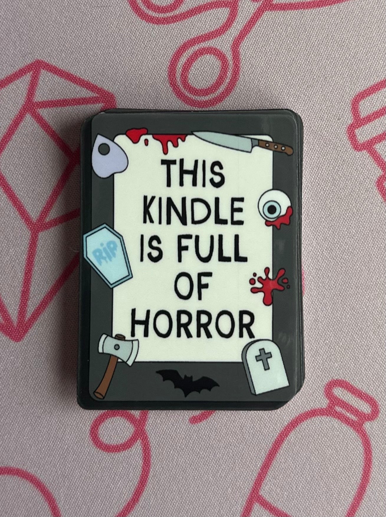 This Kindle is full of Horror sticker