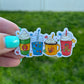 Autism Coffee Cups Sticker