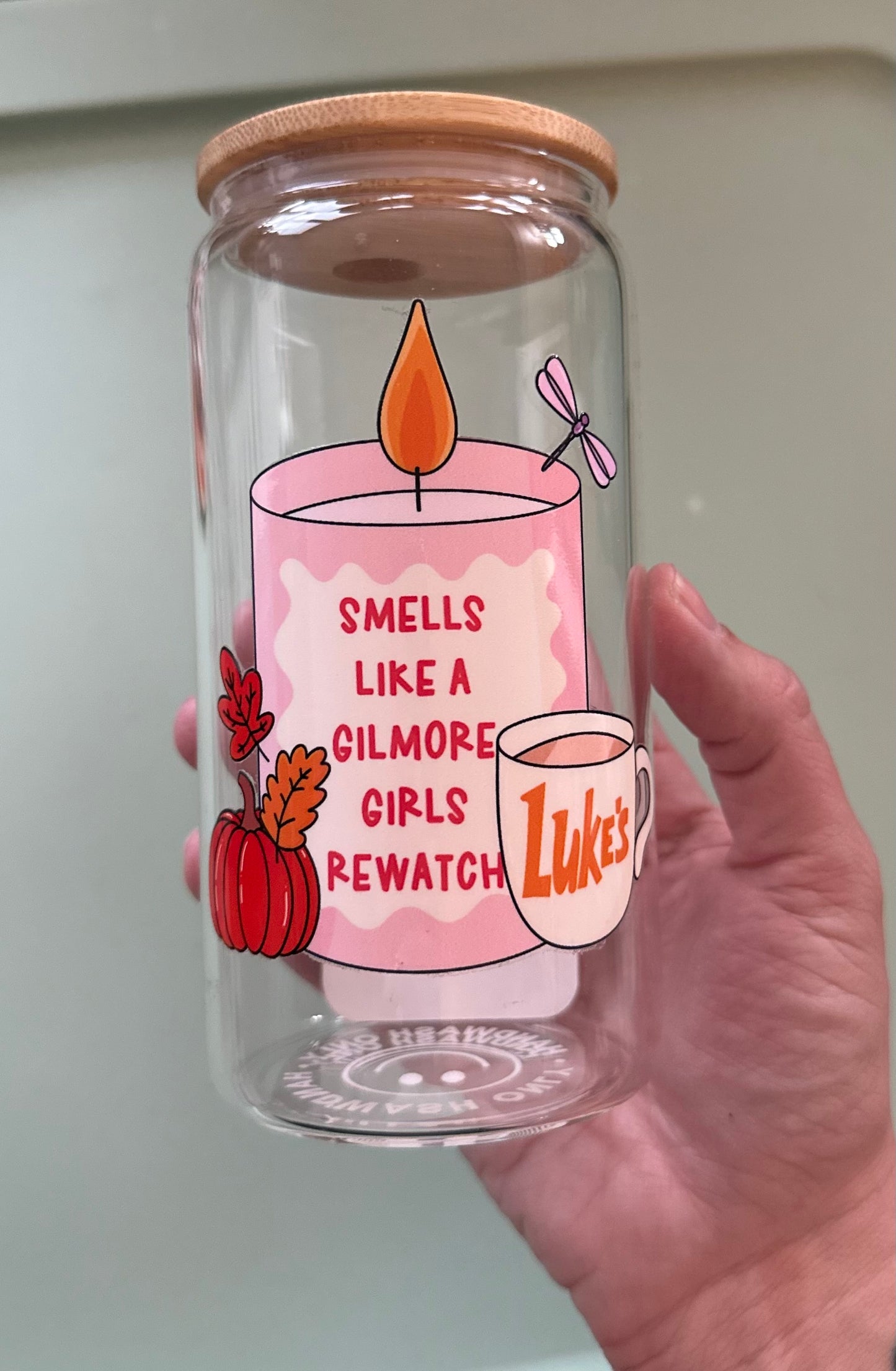 Gilmore Girls Candle Beer Glass Can