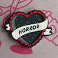 Horror Lover Heart Sticker