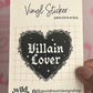 Villain Lover Black Heart Sticker