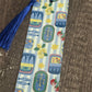 Sardines and Stripes Metal Bookmark
