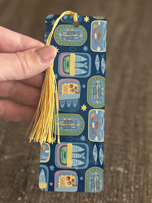 Sardine Metal Bookmark
