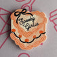 Spooky Girlie Cake Sticker