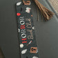Horror Book Club Metal Bookmark