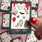 Horror Book Club TAROT Card Sticker
