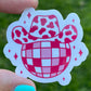 Pink Disco Cowgirl Sticker