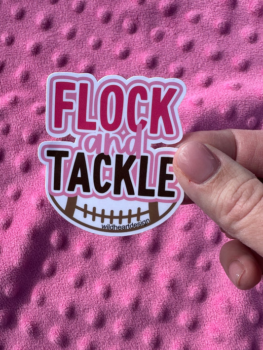 Flock & Tackle Sticker