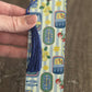 Sardines and Stripes Metal Bookmark