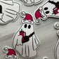 Christmas Santa Ghost Stanley Boojee Sticker