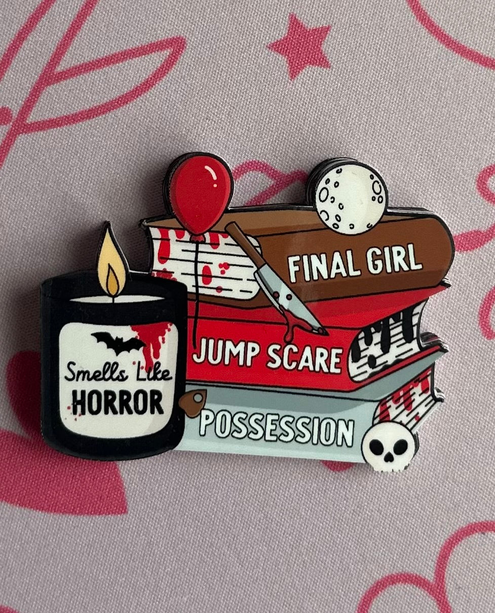 Smells Like Horror Bookish Sticker