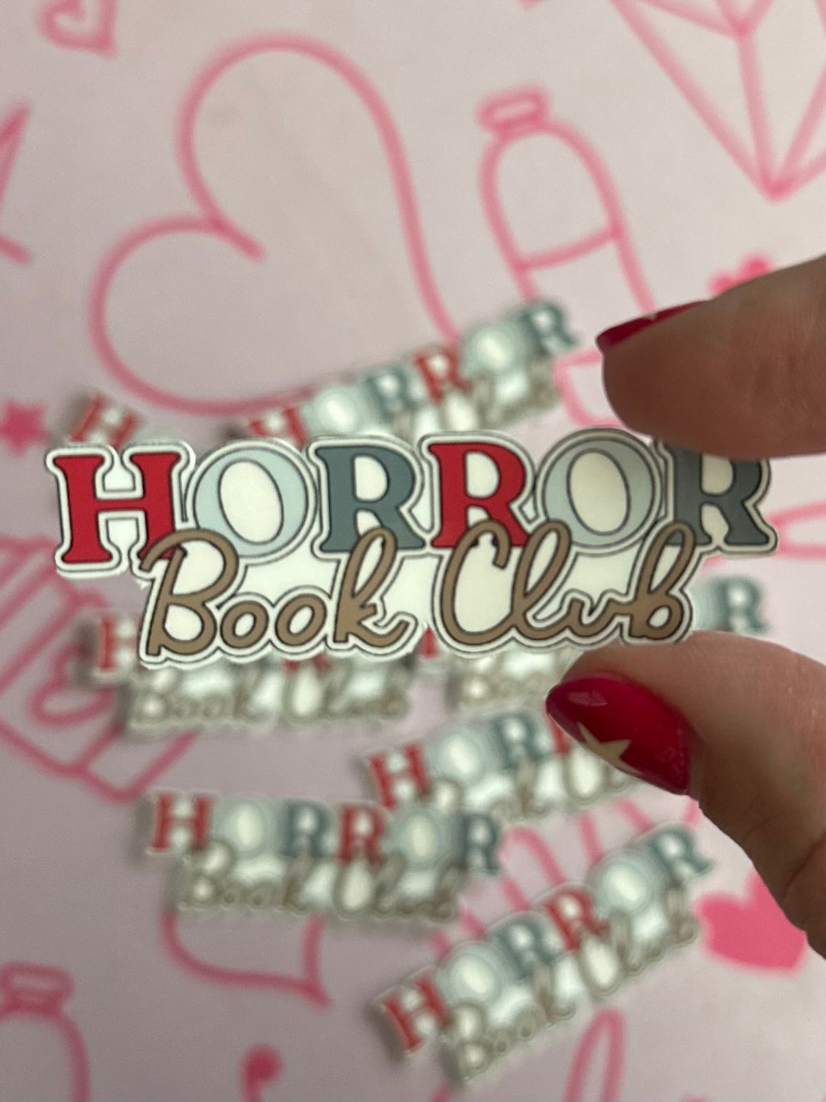 Horror Book Club Sticker