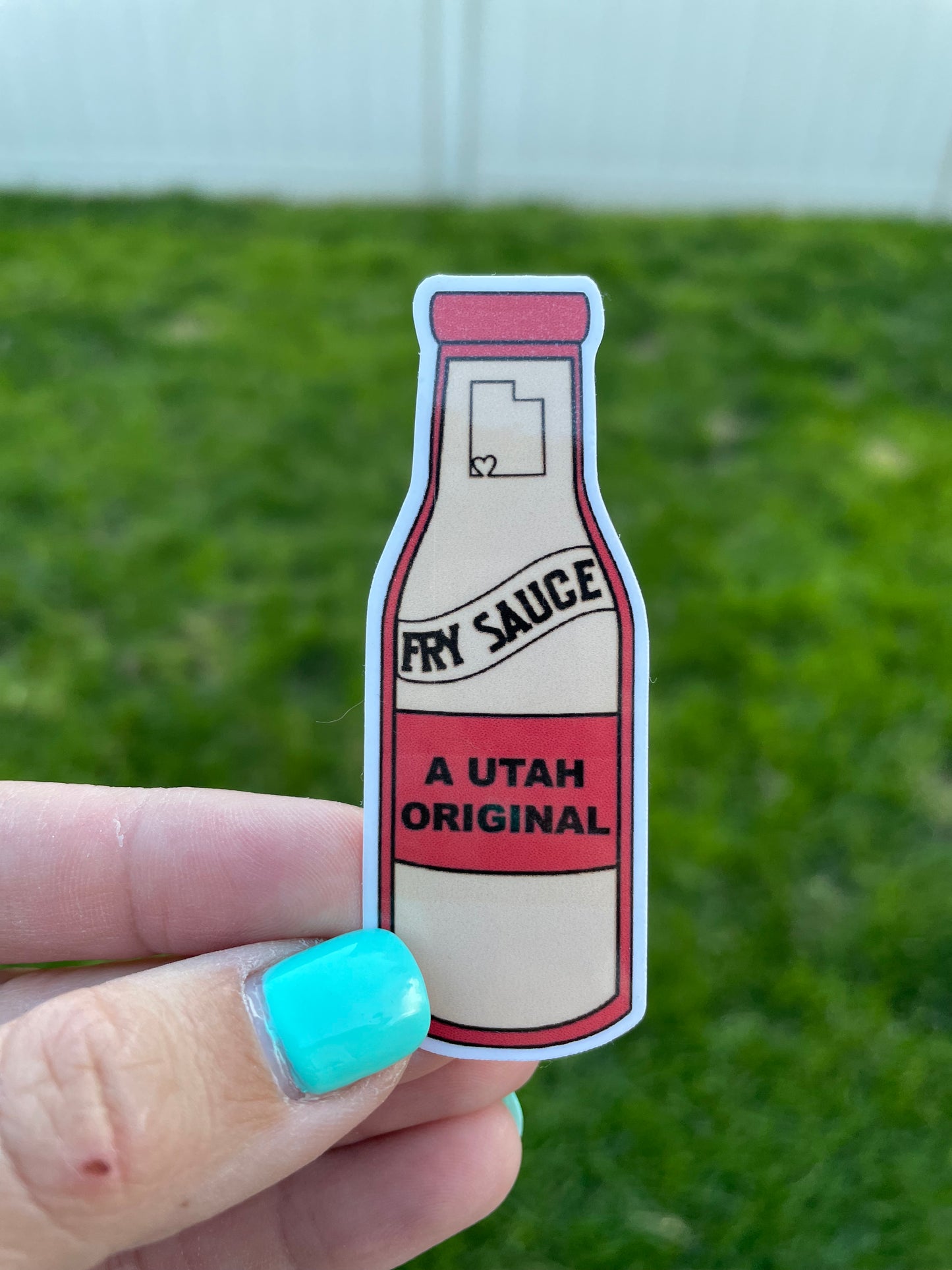 Utah Fry Sauce Original Sticker