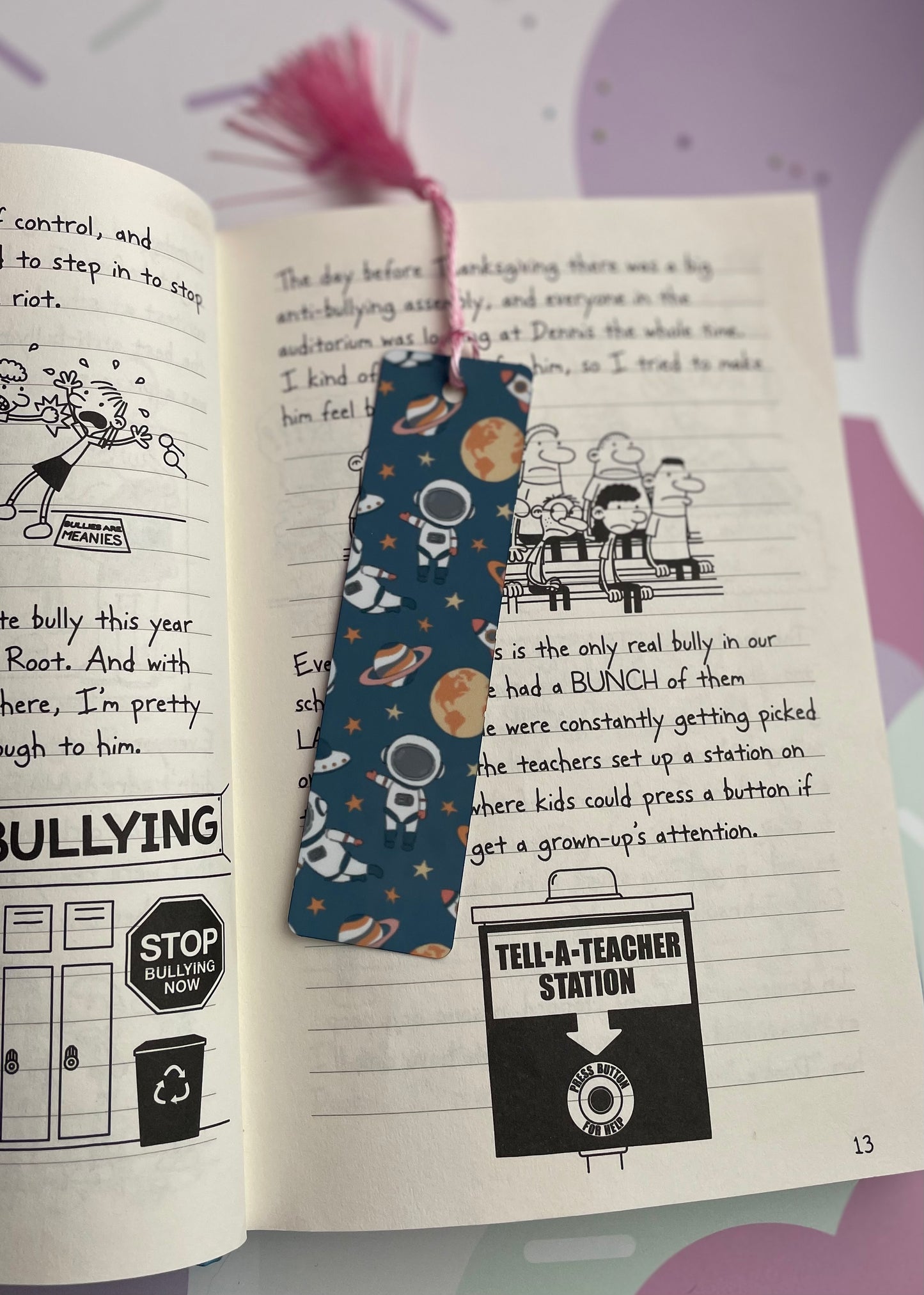 Astronaut Bookmark