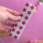 Pink Stars Freezer Pop Holder