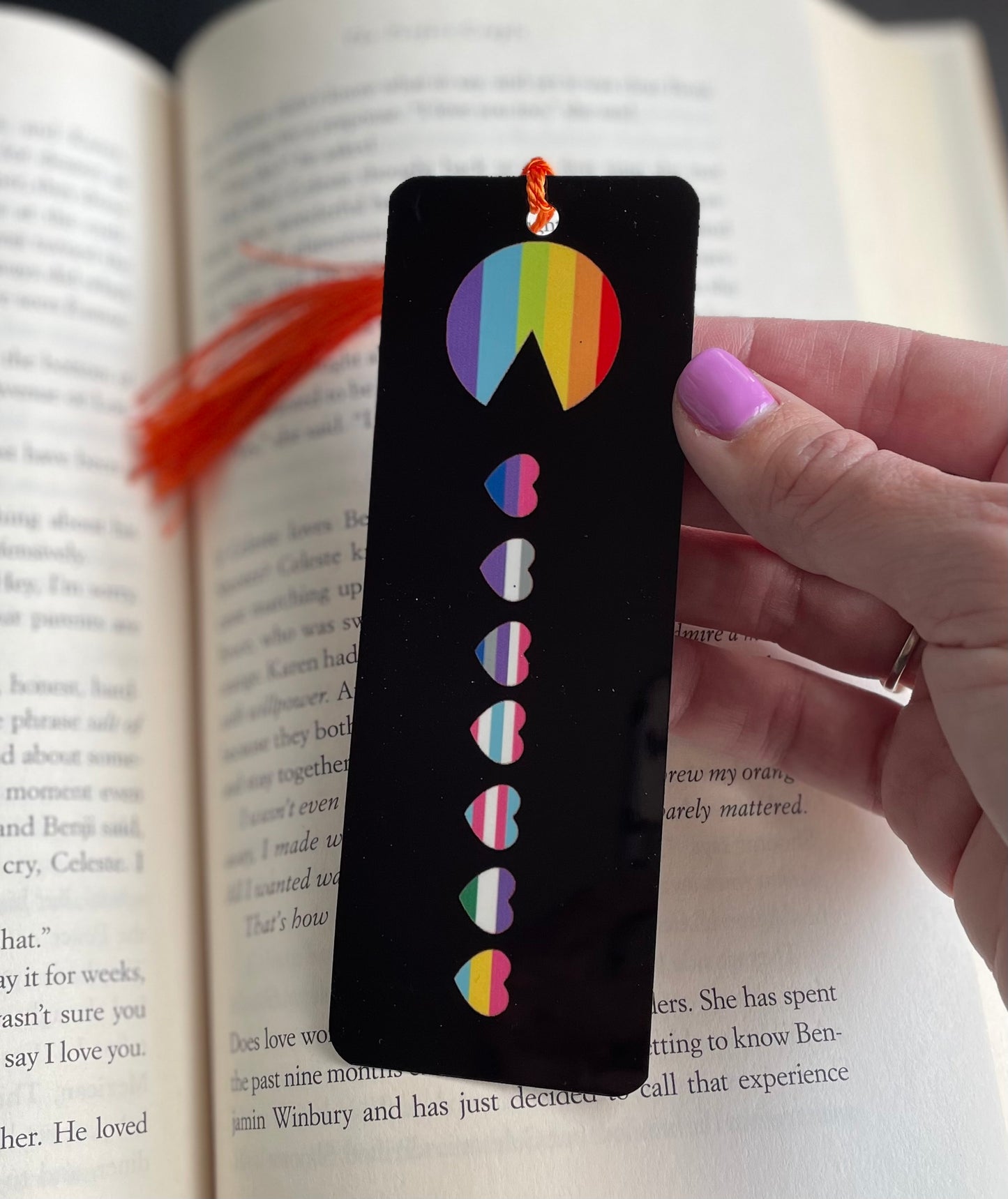 Pride Video Game Inspired Large Bookmark