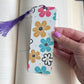 Abstract Bright Floral Large Bookmark