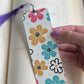 Abstract Bright Floral Large Bookmark