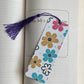 Abstract Bright Floral Large Bookmark