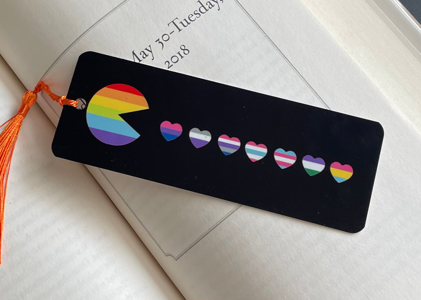 Pride Video Game Inspired Large Bookmark