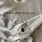 Grey "I Wear My Heart On My Sleeve" PERSONALIZED sweatshirt