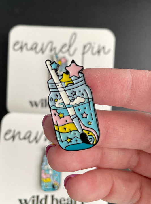 Creators (Paint Brush) enamel pin