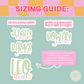 Personalized Two Line Name Sticker