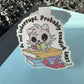 Do Not Interrupt Reading SMUT Racoon Magnetic Bookmark