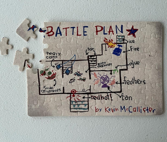 Battle Plan puzzle 5.5”x7.5”