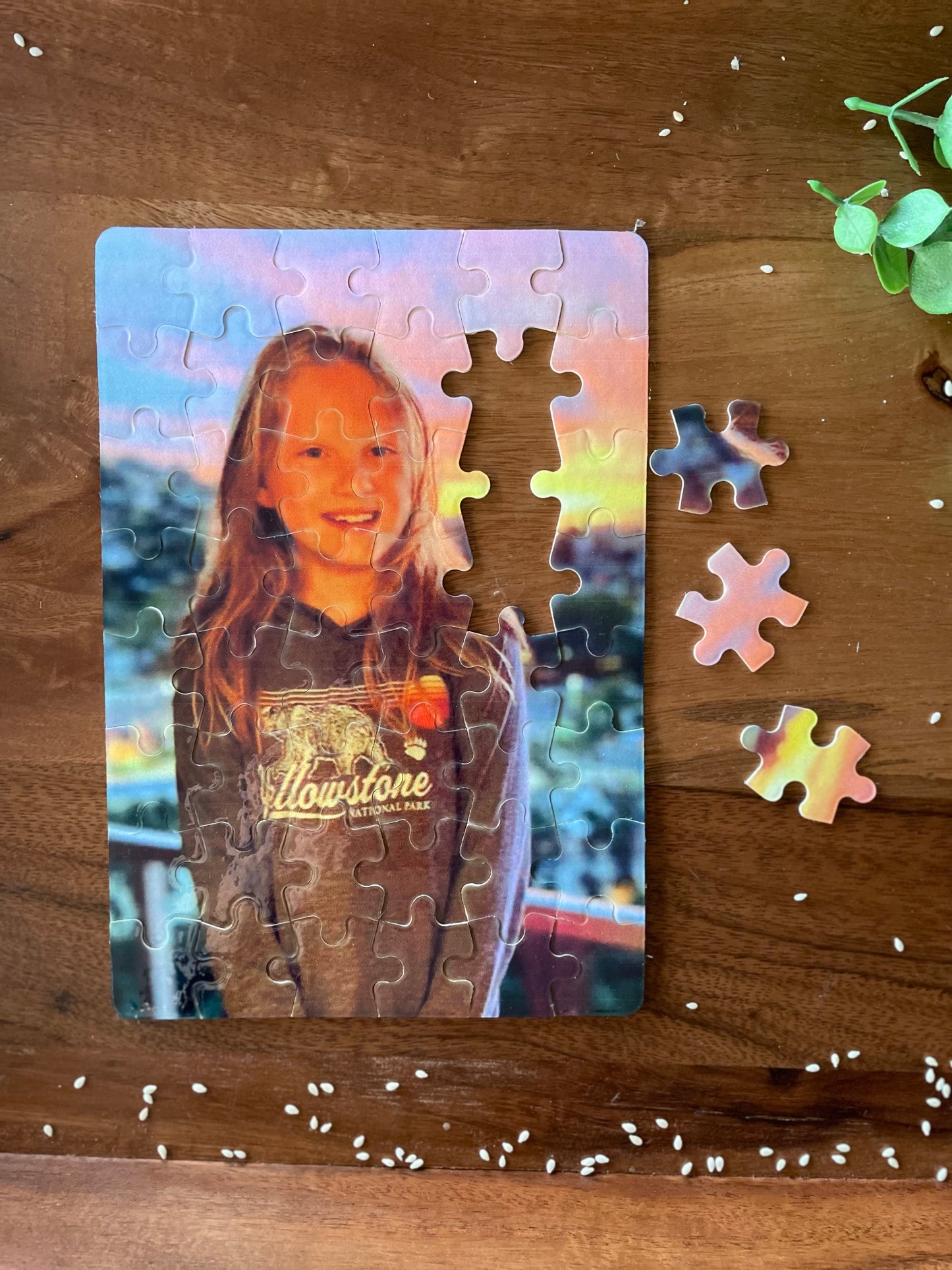 Custom 5.5x7.5 puzzle (approx 48 pieces)