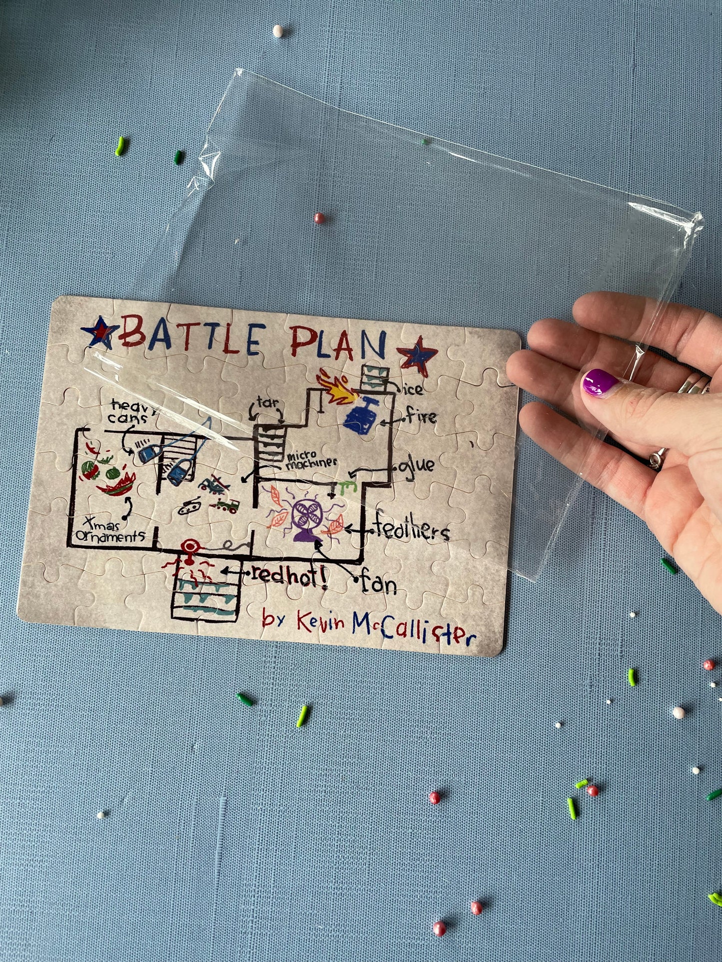 Battle Plan puzzle 8”x10”