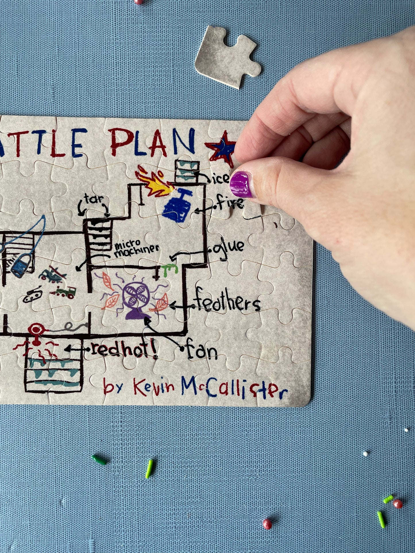 Battle Plan puzzle 8”x10”