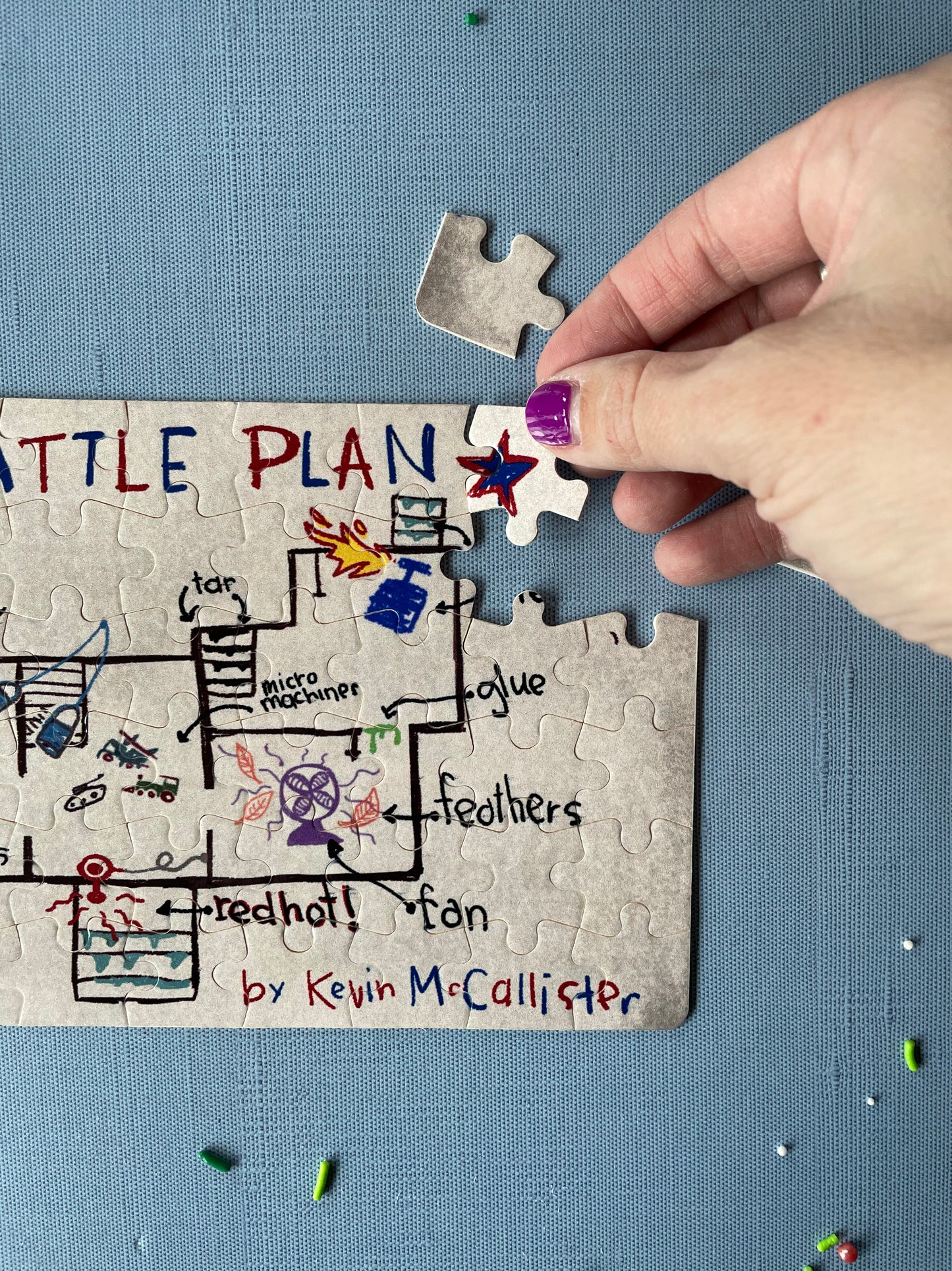 Battle Plan puzzle 8”x10”