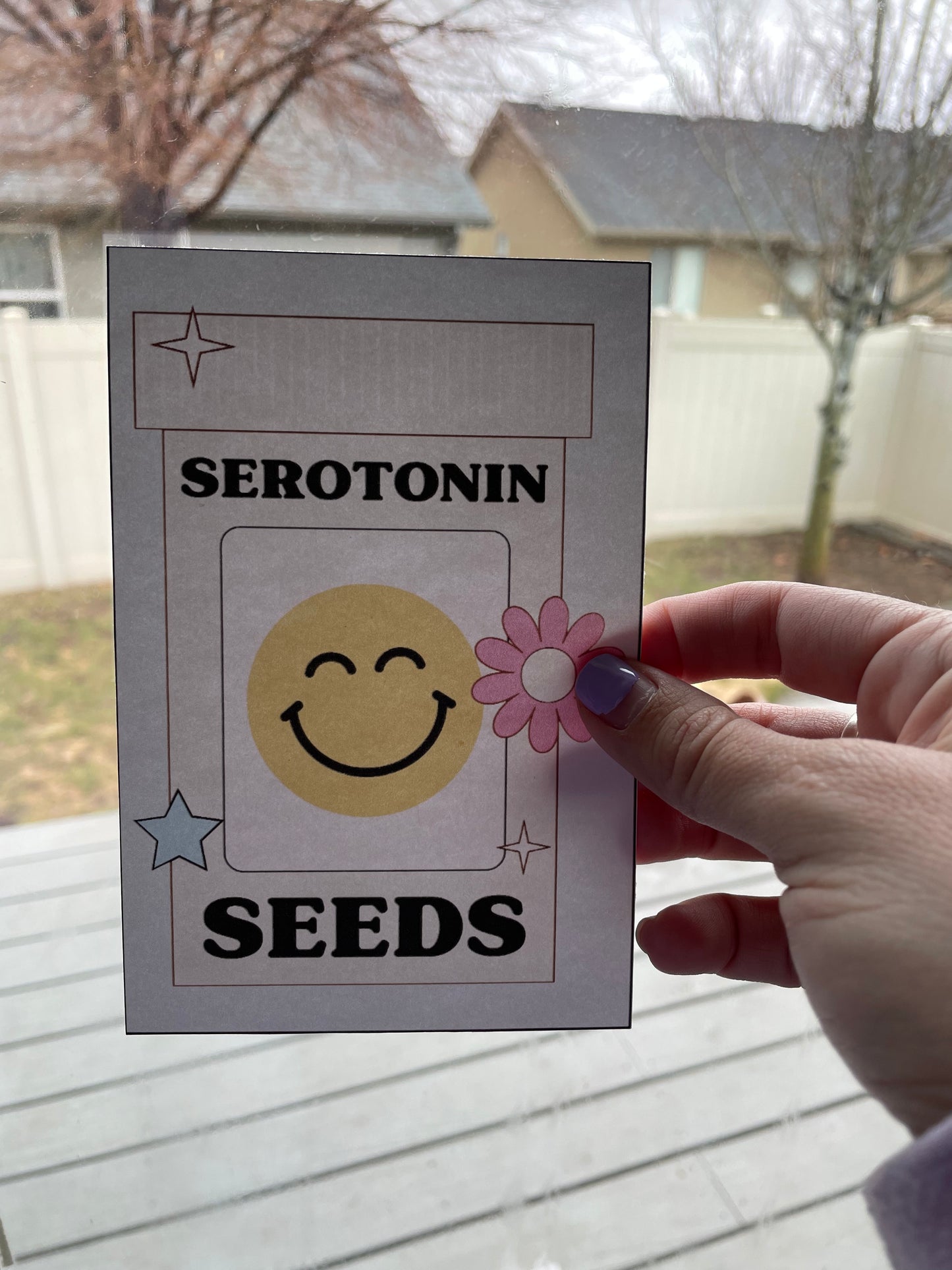 Serotonin 4x6 print