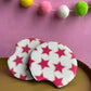 Pink star car coaster set